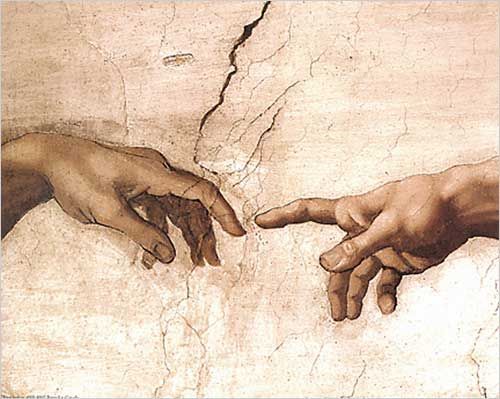 Sistine chapel ceiling by Michelangelo