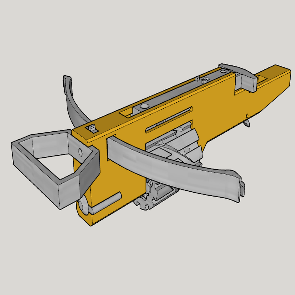 Zig Zag Revolver Cross Bow V2.0 (3D Print Kit Bow)
