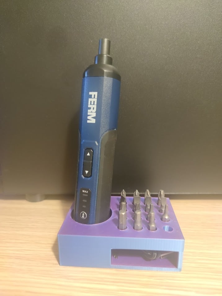 FERM Cordless Screwdriver Holder From Action