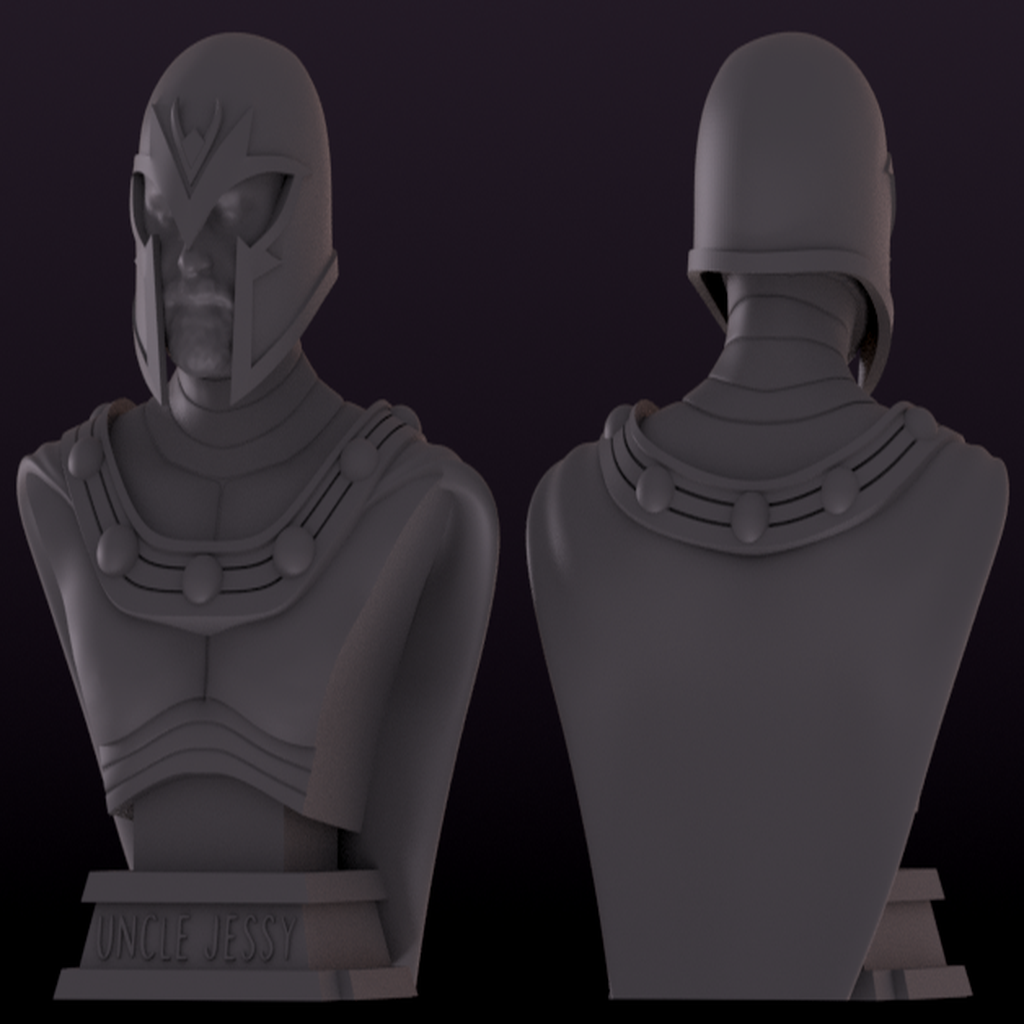 Uncle Jessy's Magneto Bust