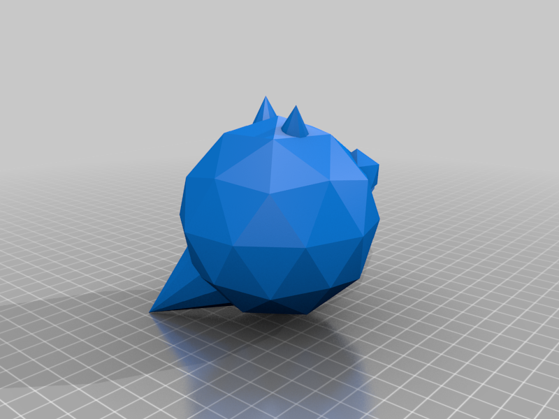 Low Poly Woff From Hilda