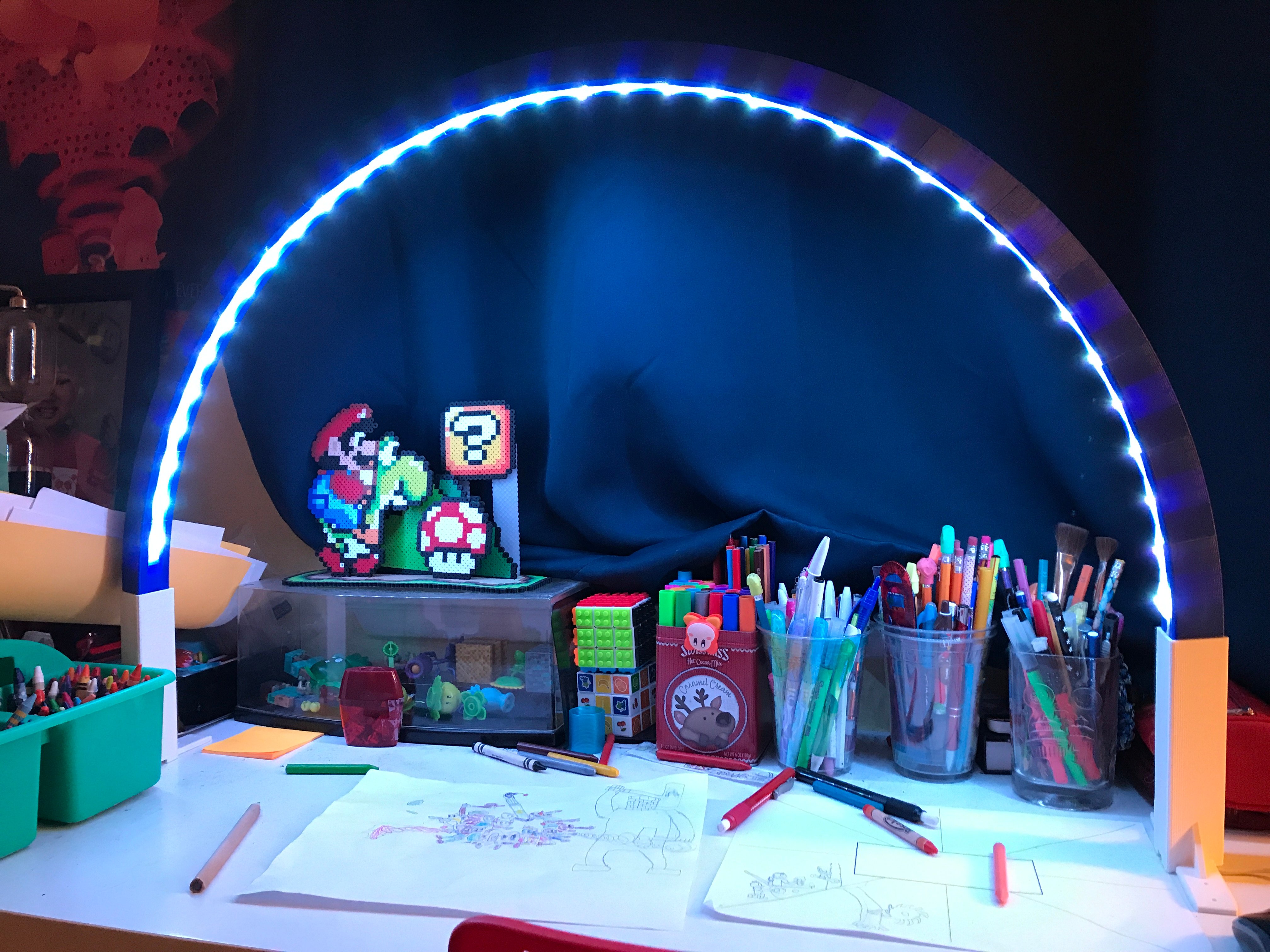 LED light arc base remix