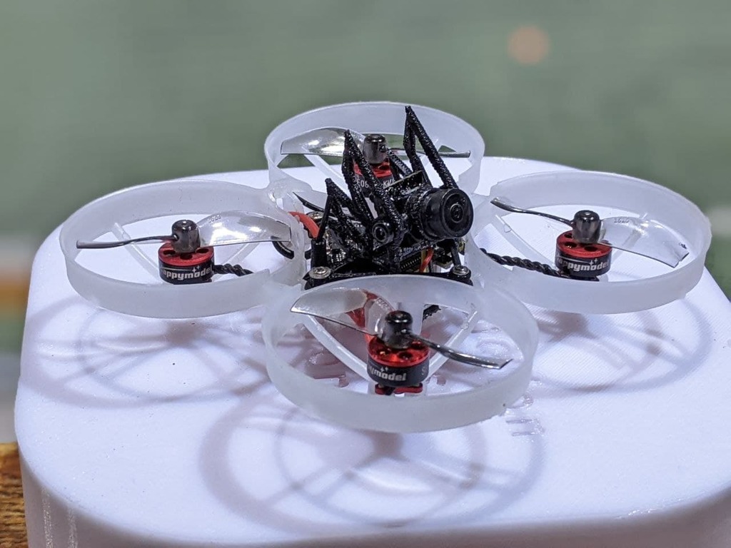 Camera tinywhoop frame with wings