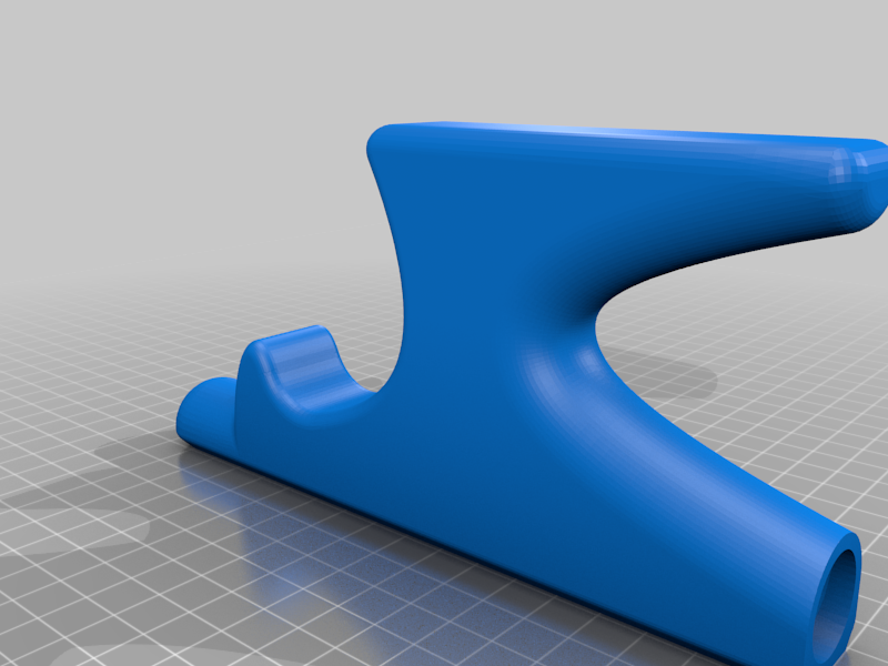 Boat hook (threaded for broom / paint handle)