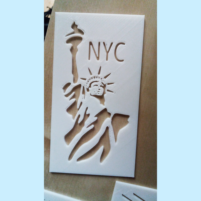 NYC Statue of Liberty - Stencil