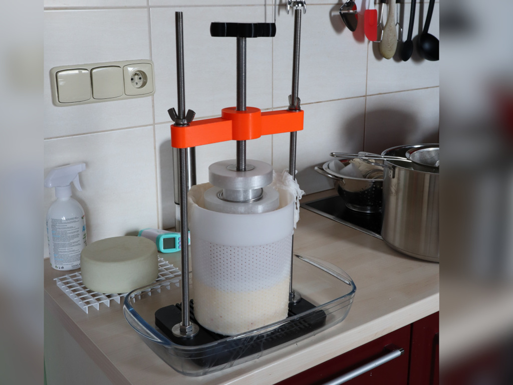 Spring Loaded Cheese Press