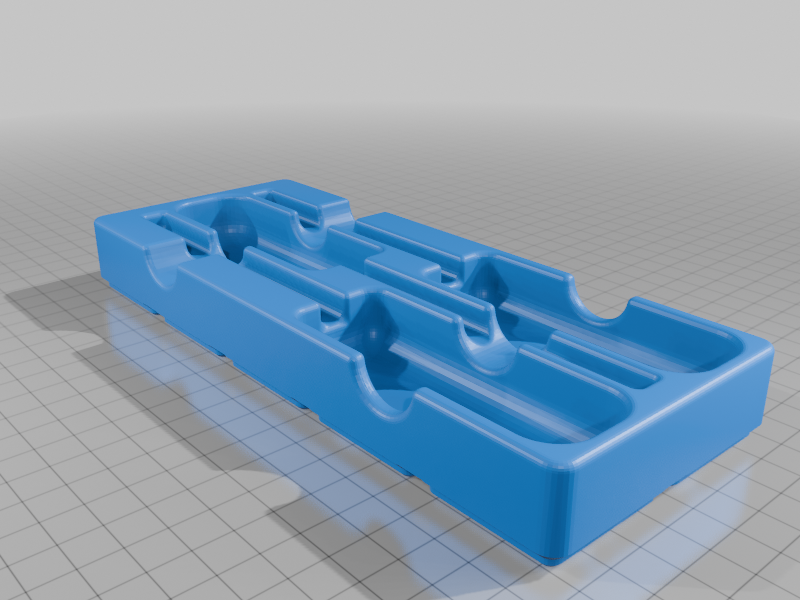 Triple screwdriver holder (Gridfinity)