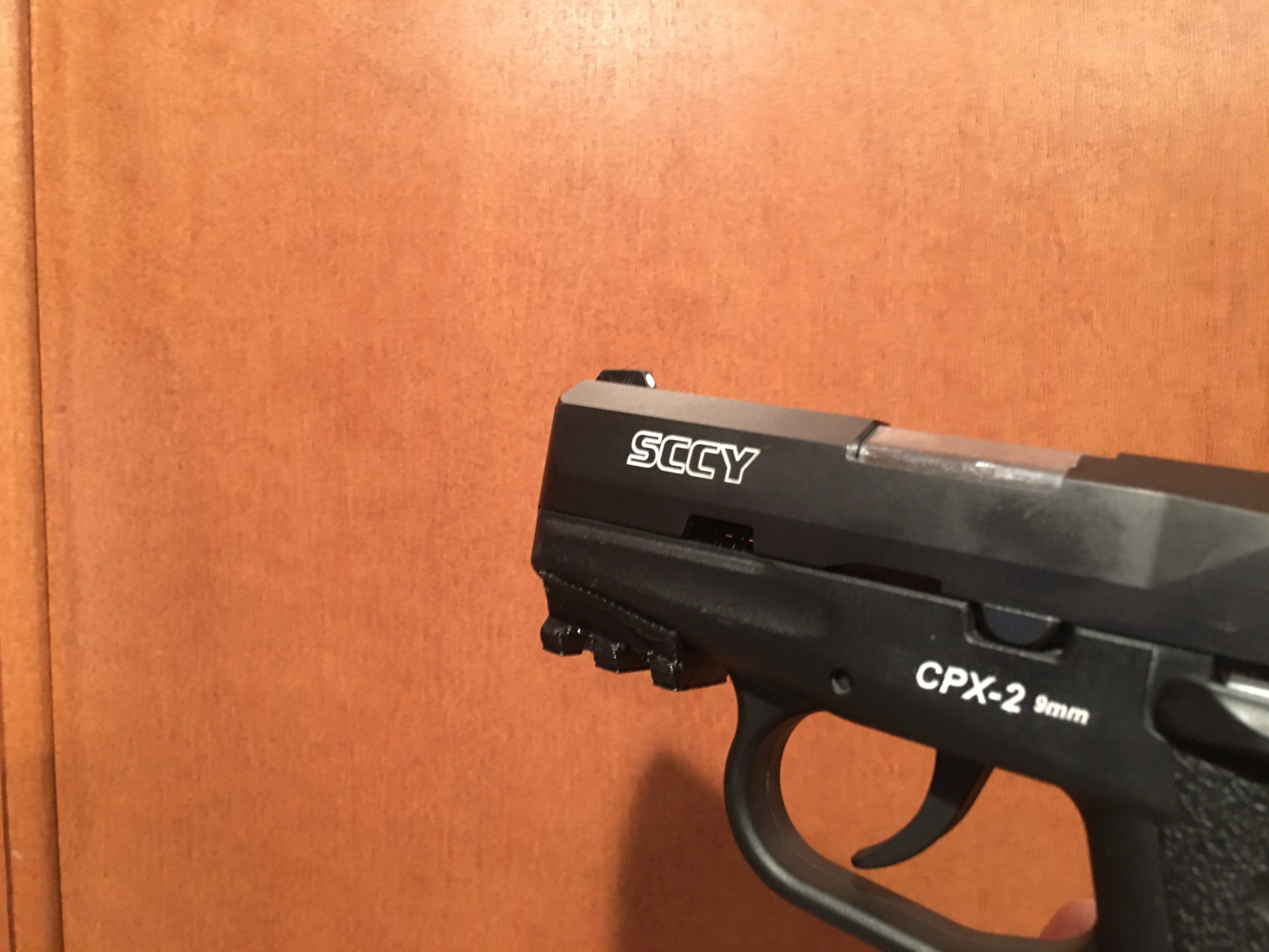 SCCY CPX-2 Picatinny Rail