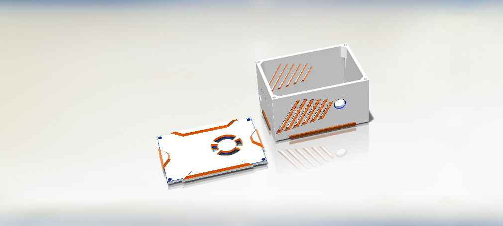 Universal electronic circuit box