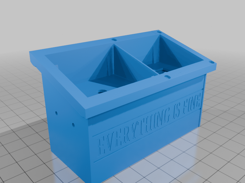 1/64 Feed Grain Bin With Unload Auger 3d Printed