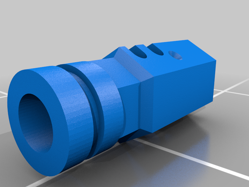 Foam Dart Blaster Muzzle for holding ST shells