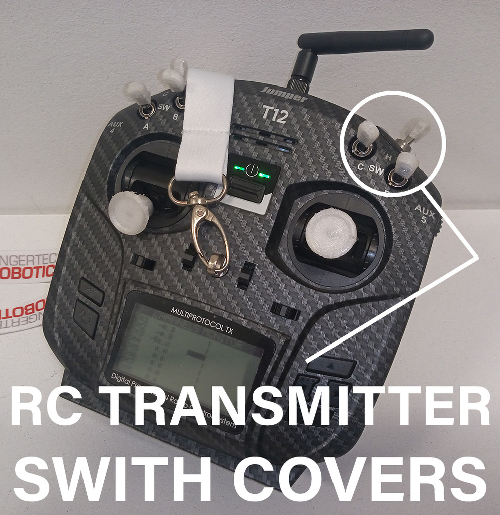 RC Transmitter Switch Covers