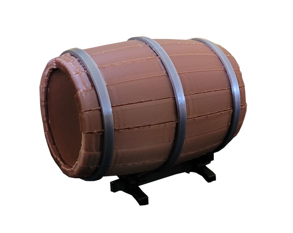 Stand for the wine barrel