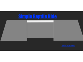 Simple Reptile Hide