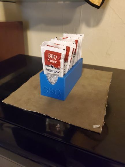 Barbecue Sauce Packet Holder