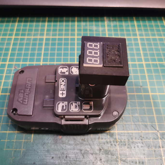 [ OLD VERSION ] RYOBI One+ battery volt meter v1.0