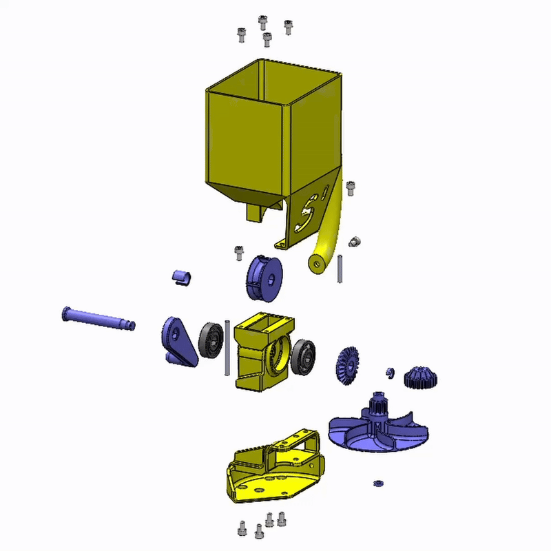 Miniatura 7 do modelo 3D Broadcasting Grass Seed Spreader