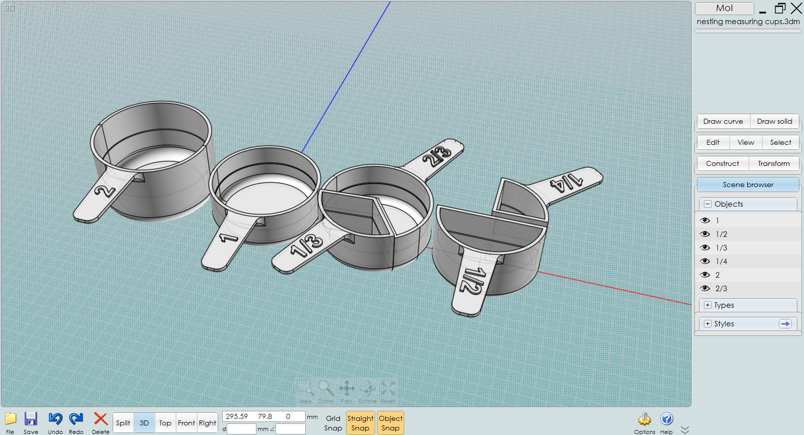 Nesting Mearsuring Cups