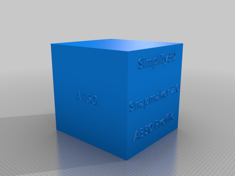 Simplify3D Snapmaker 2.0 A350 Profile
