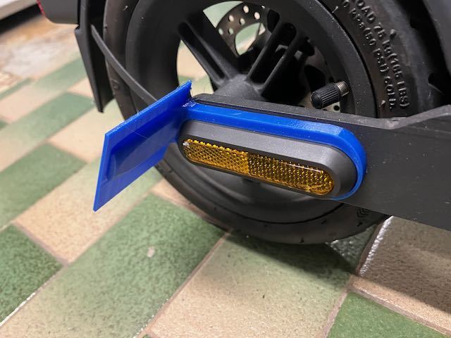 Xiaomi Mi Scooter 1S license plate holder (Germany) 
