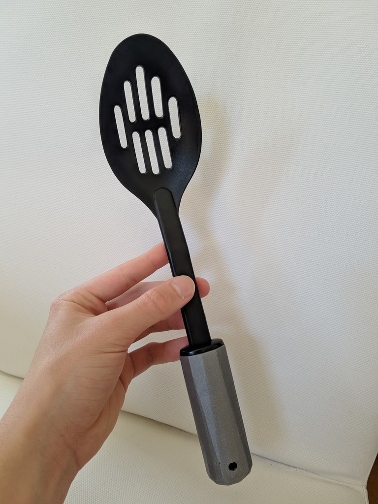 Handle for IKEA Pasta scoop - Low poly