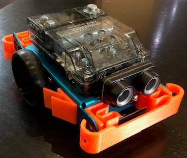 Universal flexible bumper for MBot2 / Mbot Neo