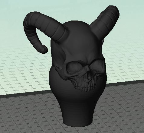 Stick Shift Infected Skull™ - TT