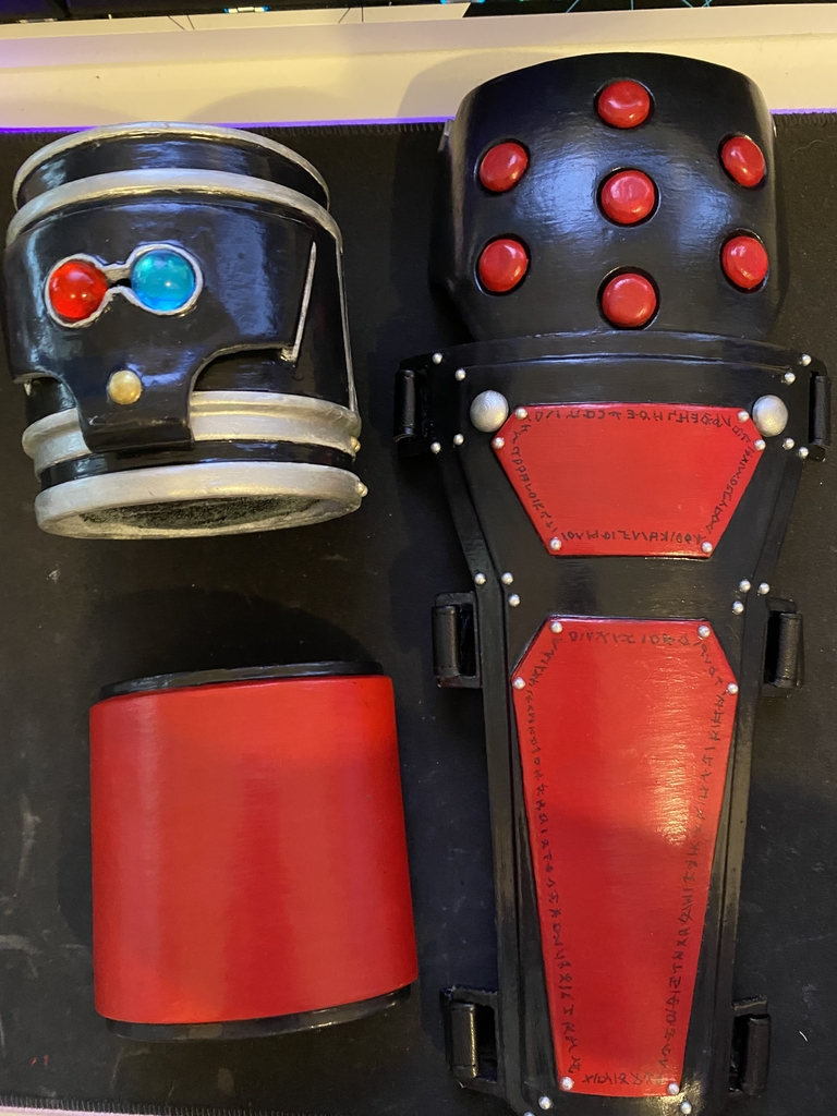 Tifa Lockhart Cosplay 3D STL Armor/Materia Band Free
