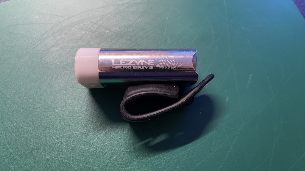 Lezyne 400XL Micro Drive light charge cover