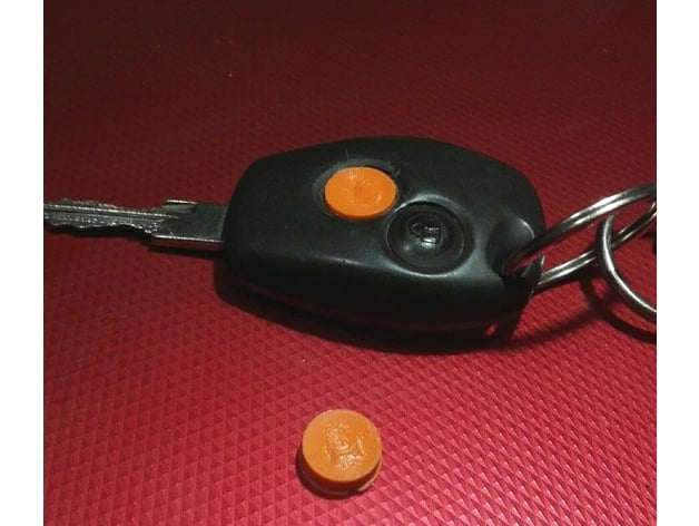 Dacia Duster Master Key Button By Manolob68 Thingiverse