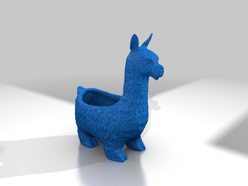 Llama Planter (with larger interior)