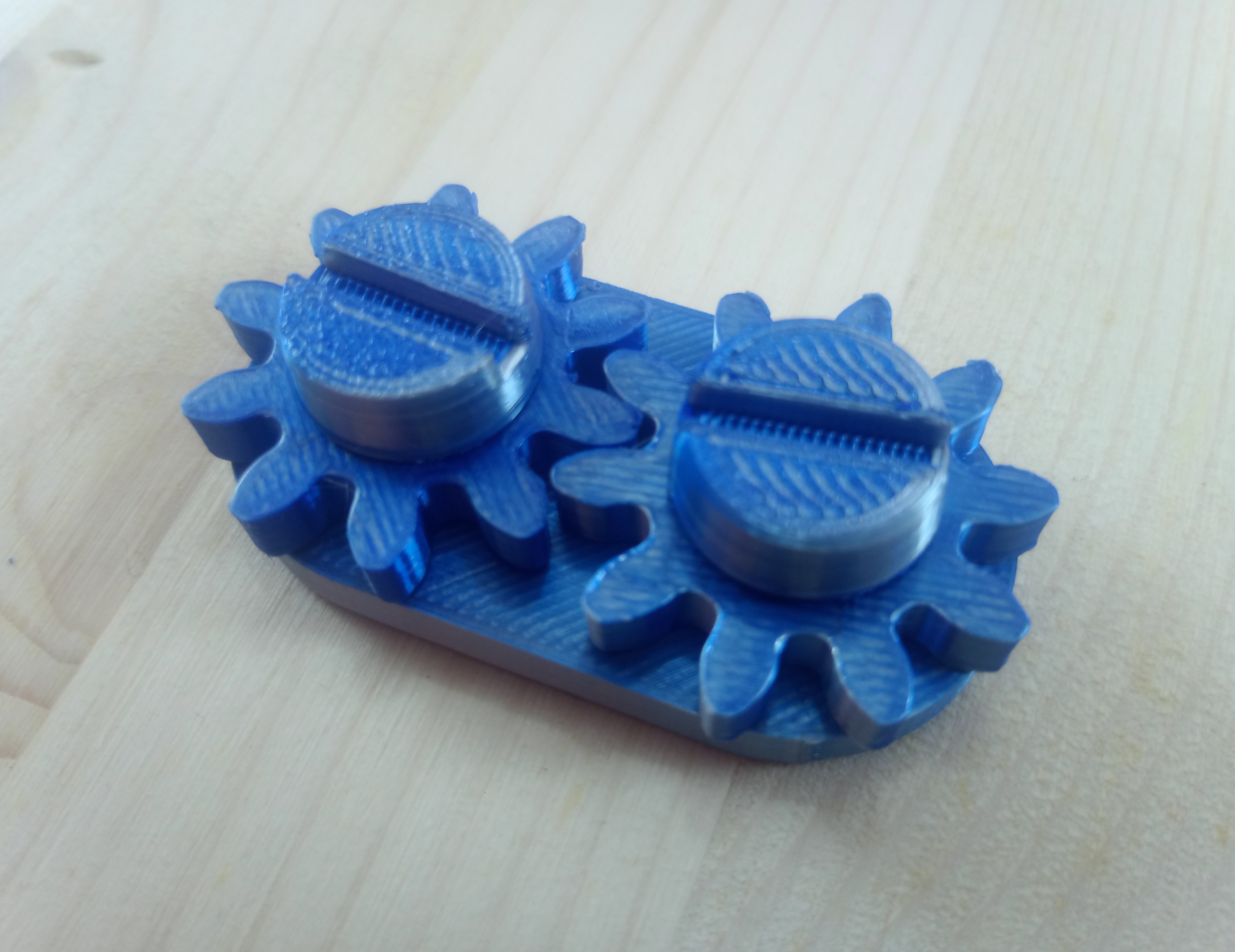 Gear Fidget - Freecad - The Fidget Toys Workshop