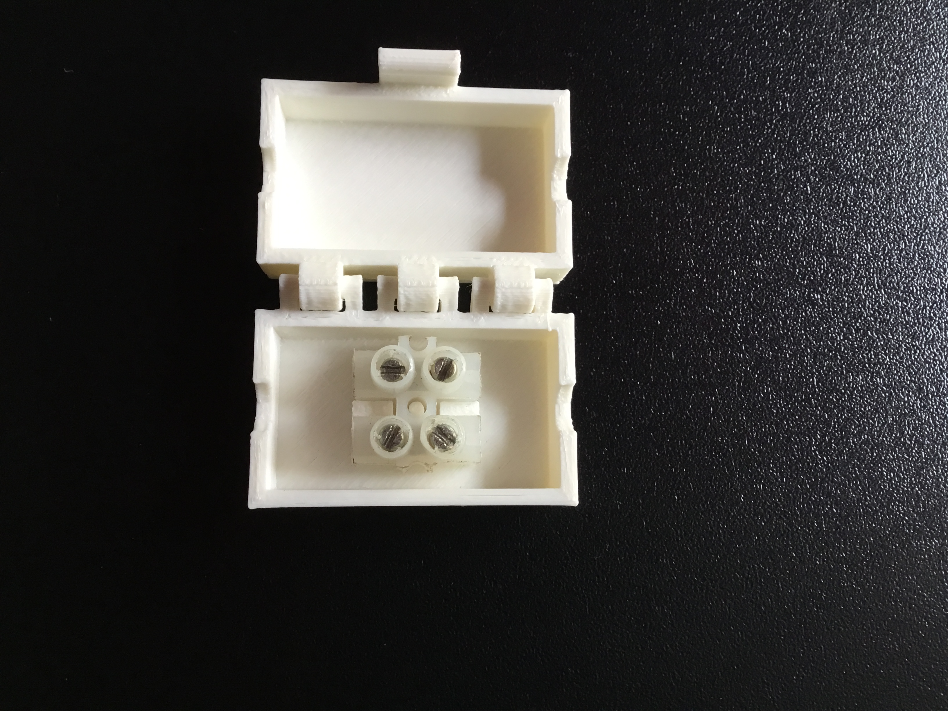 Electrical connection block box