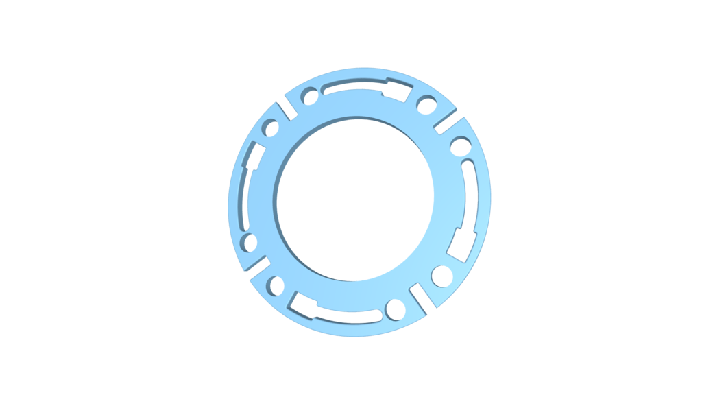 toilet flange extender spacer