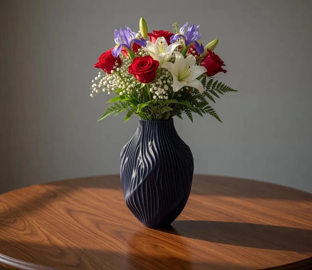Modern Twisted Vase