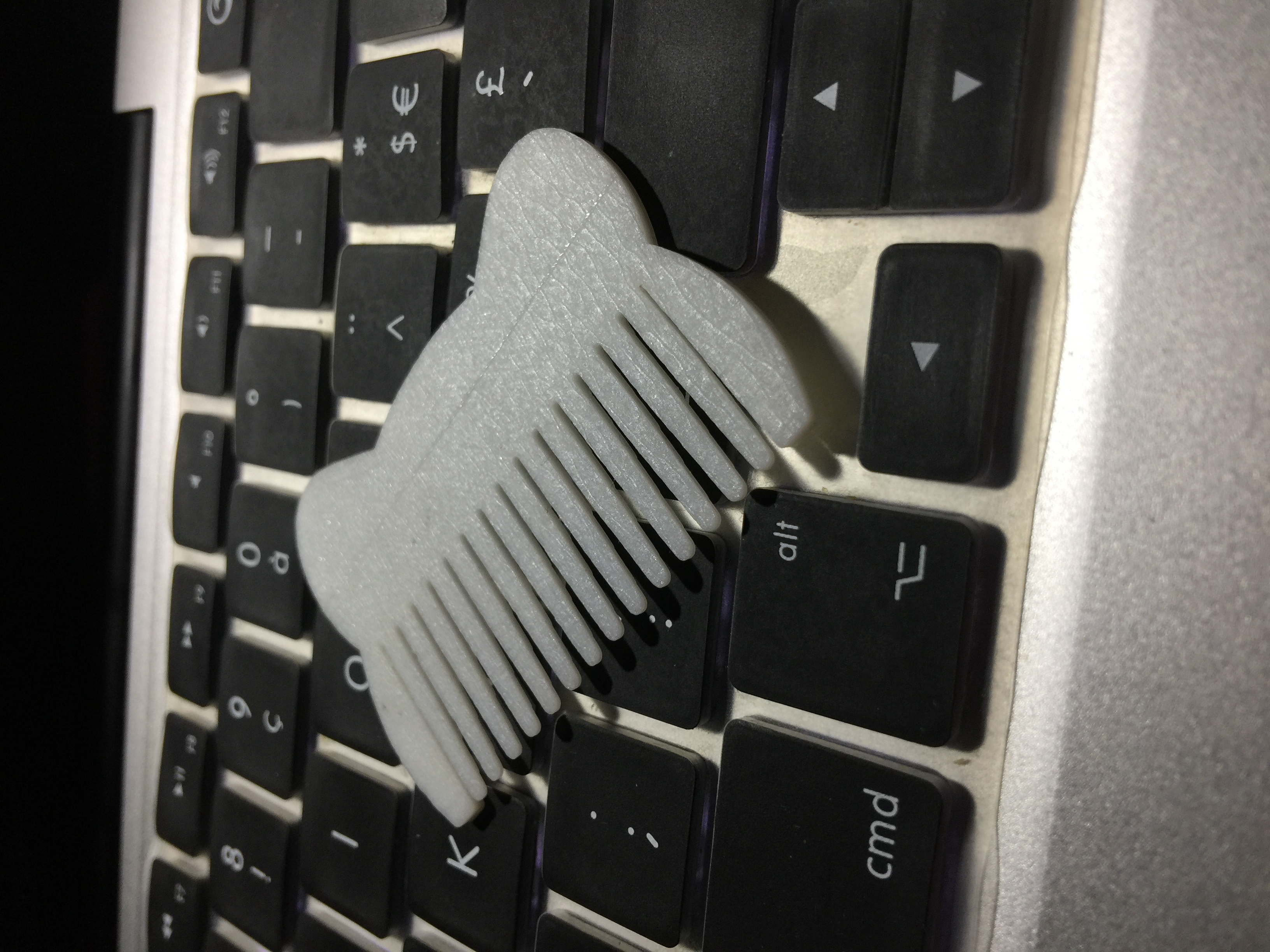 cat comb (KITTEN FAN)