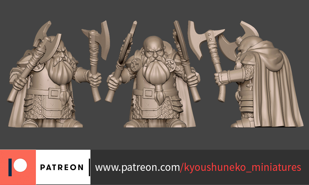 KM DWARF DOUBLE AXE Unit