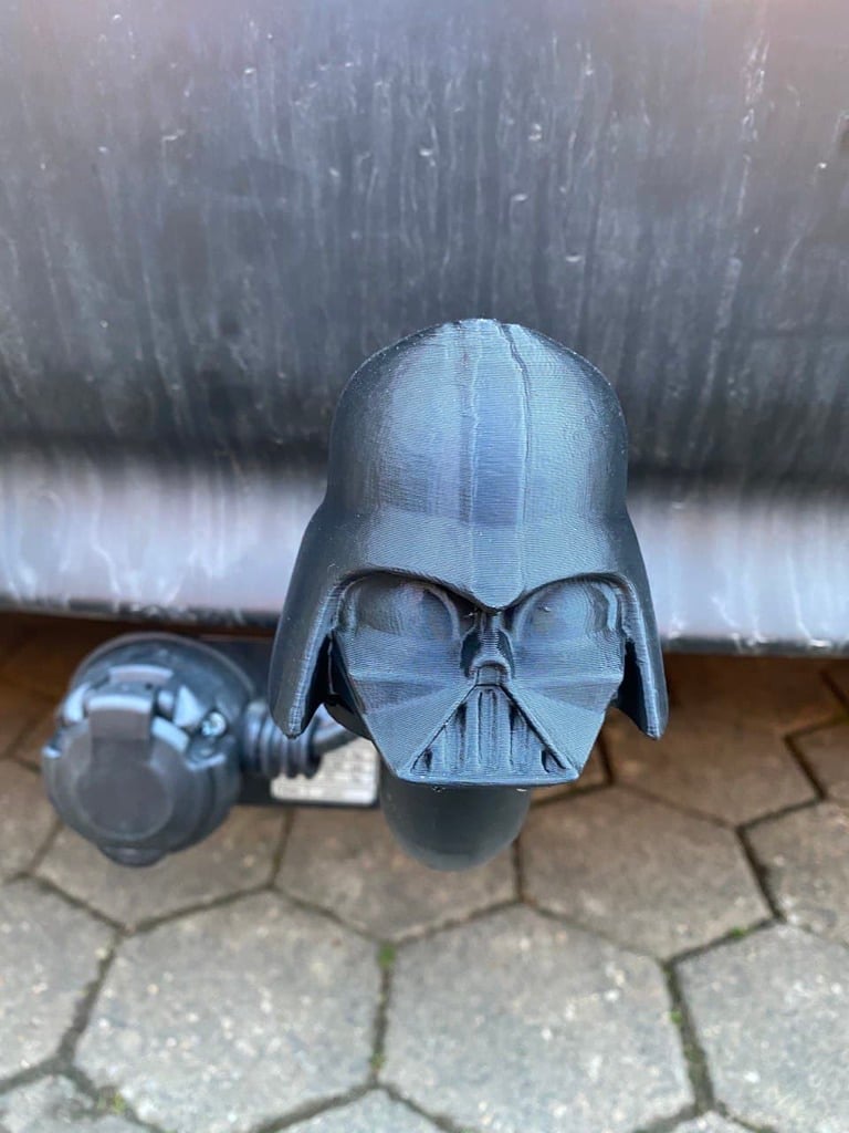 Vader Helmet hitch tow ball cover