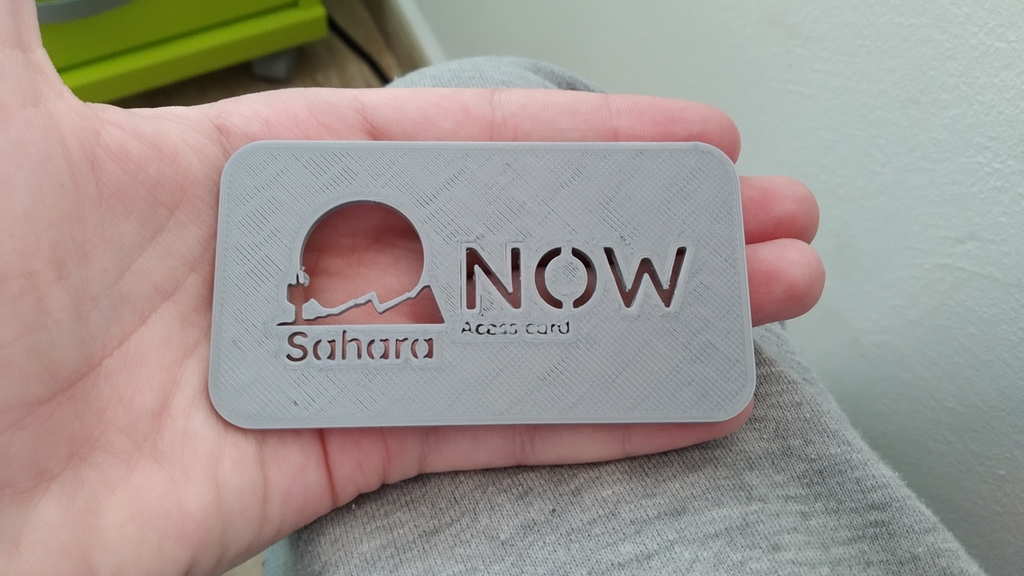 Sahara NOW access card