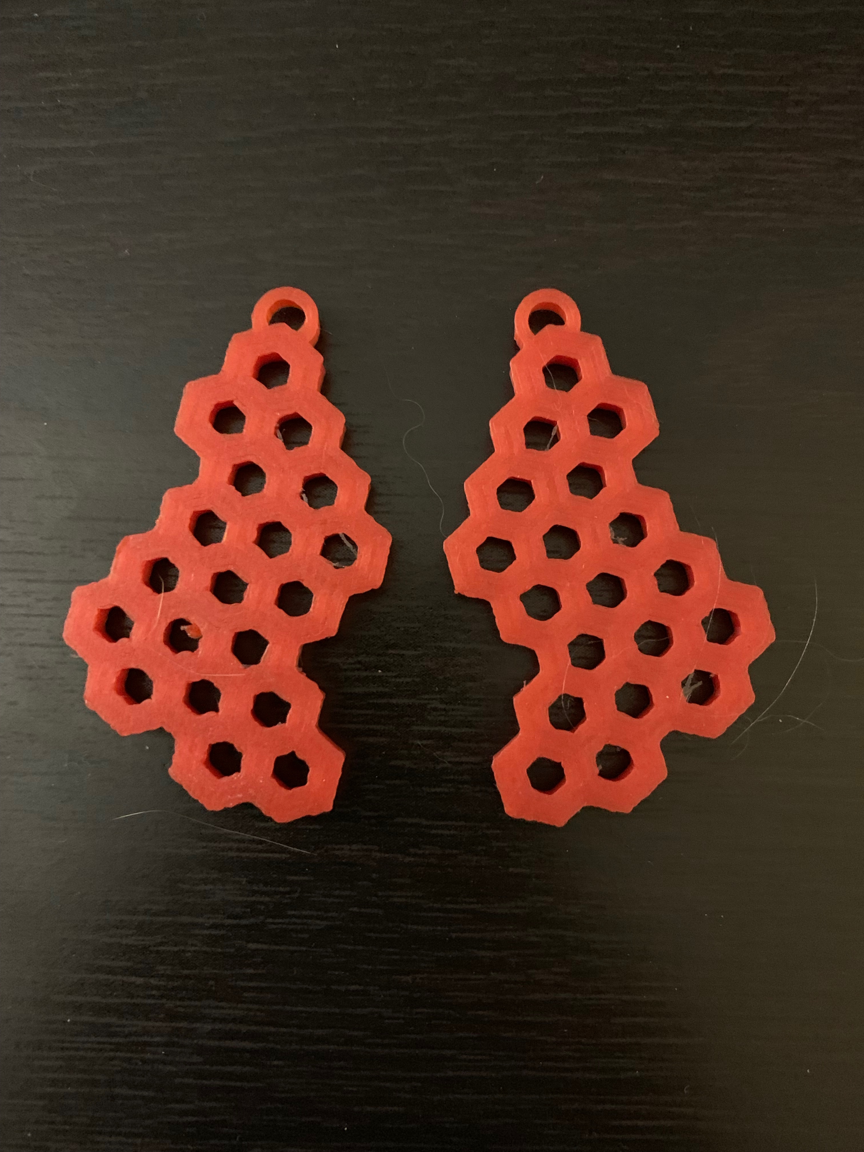 Polygon Pattern Earrings
