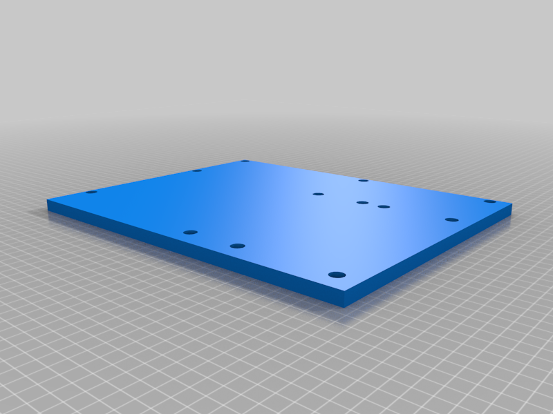 ATX Motherboard Hole Template