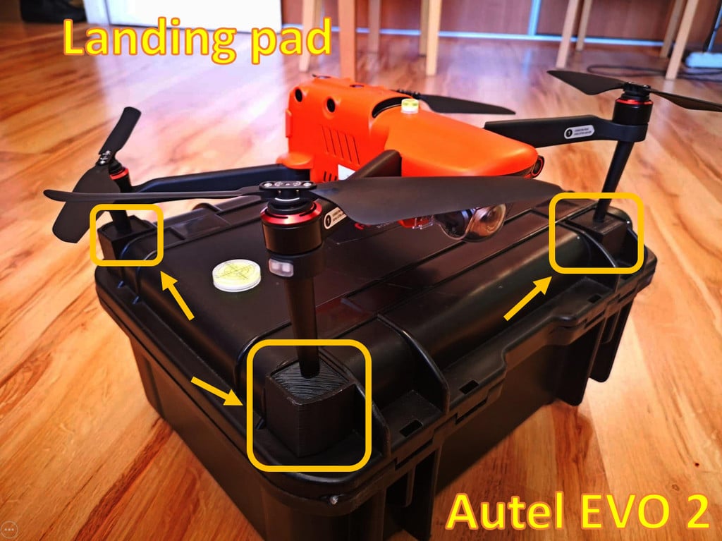 Landing pad Autel EVO 2 case