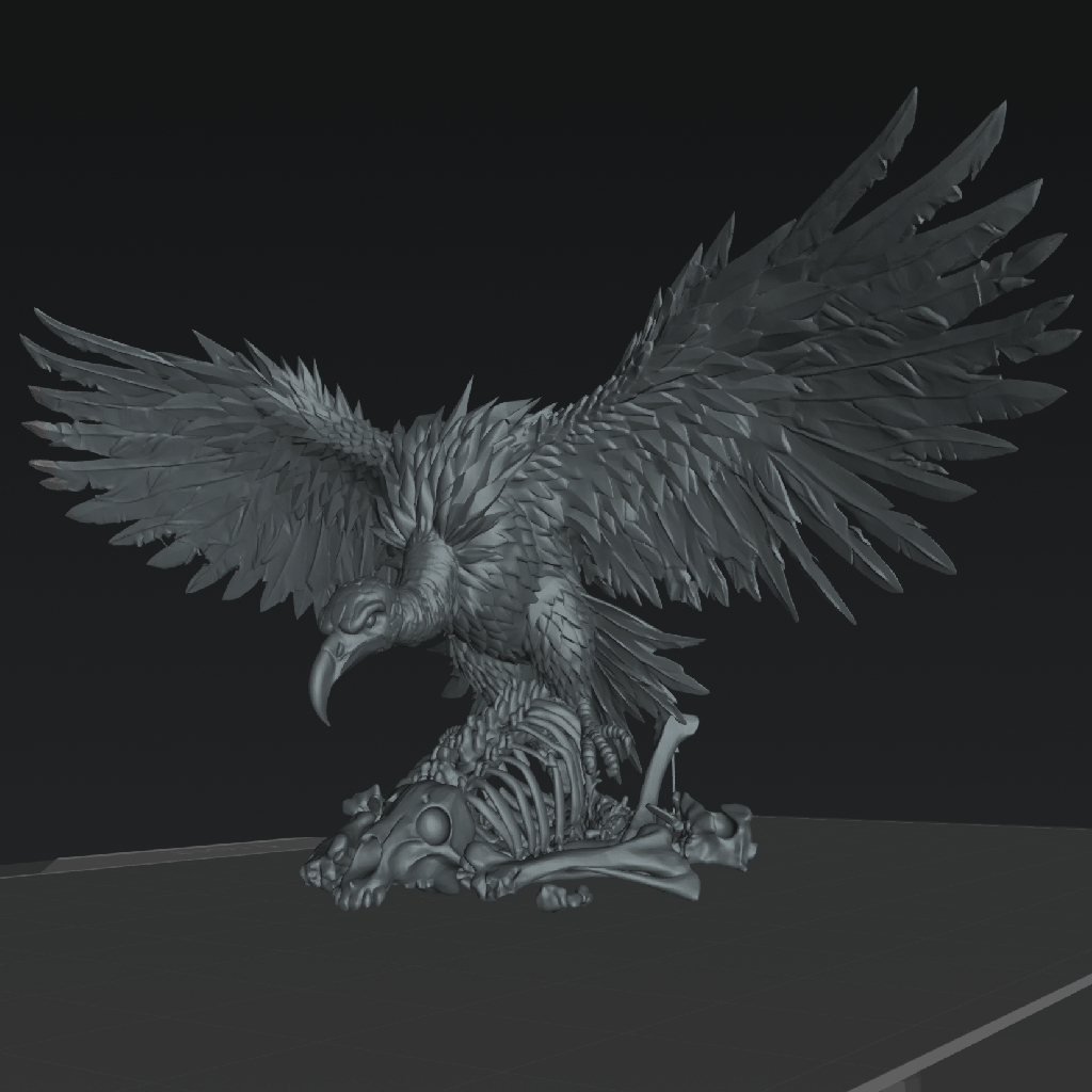 Glassen Wing Vulture - The Eightpints The Chamuscado Glass Wastes