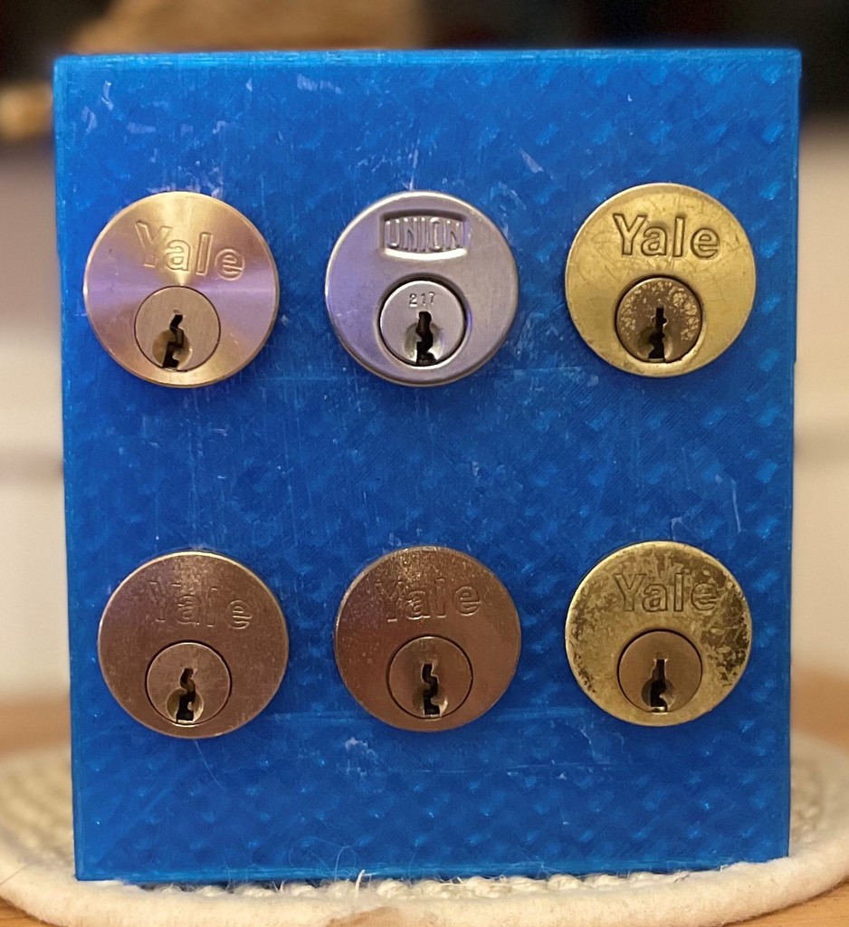 Rim Cylinder Lock Holder Box