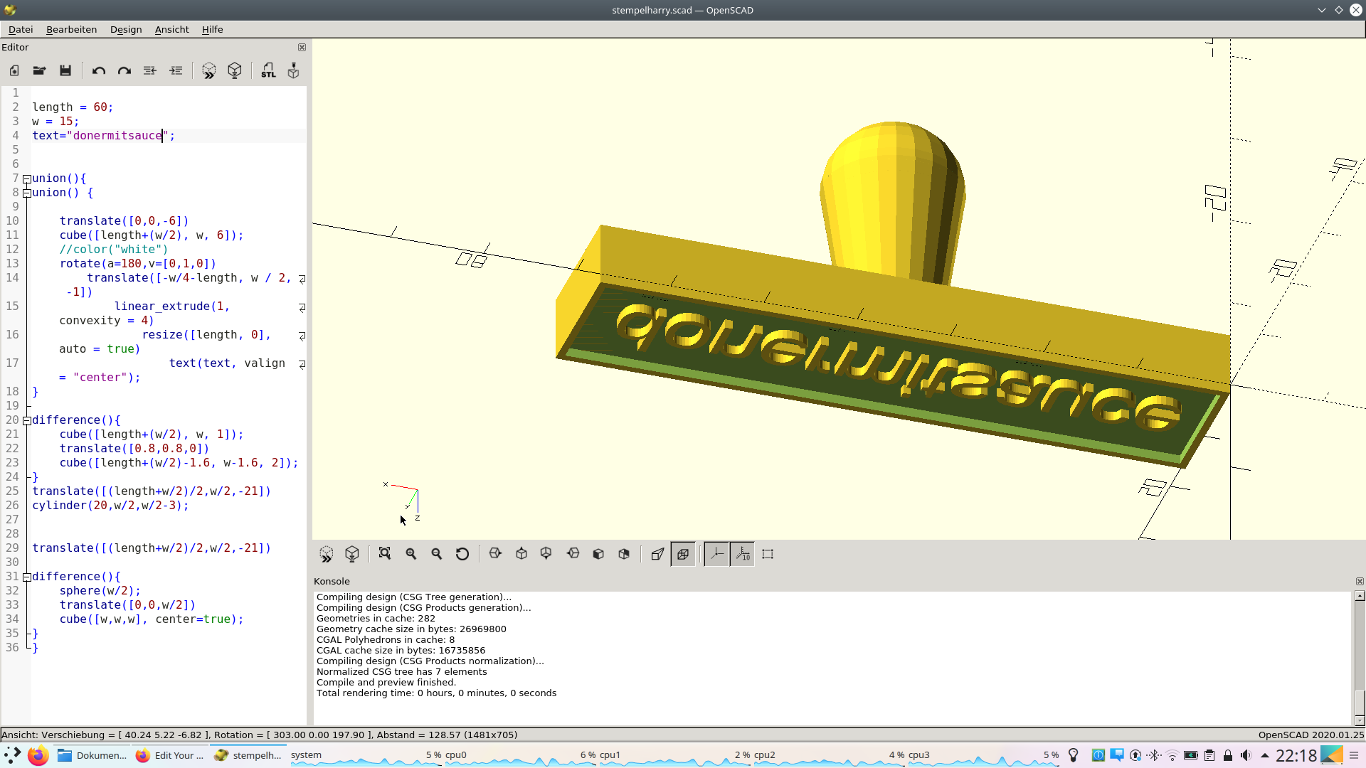 Customizable Stamp maker