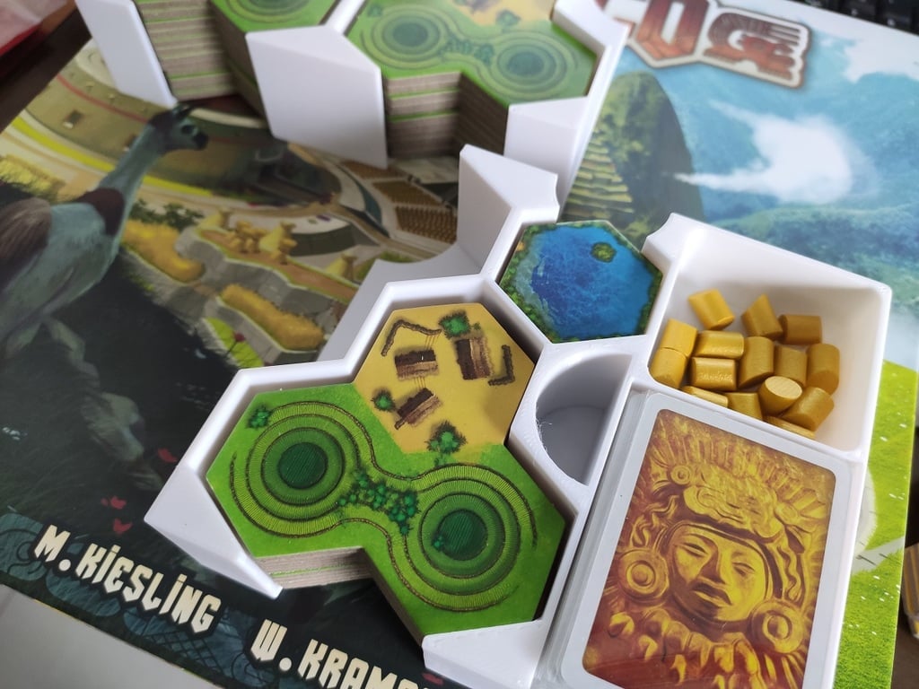 Cuzco game insert (2 pieces big tiles) 