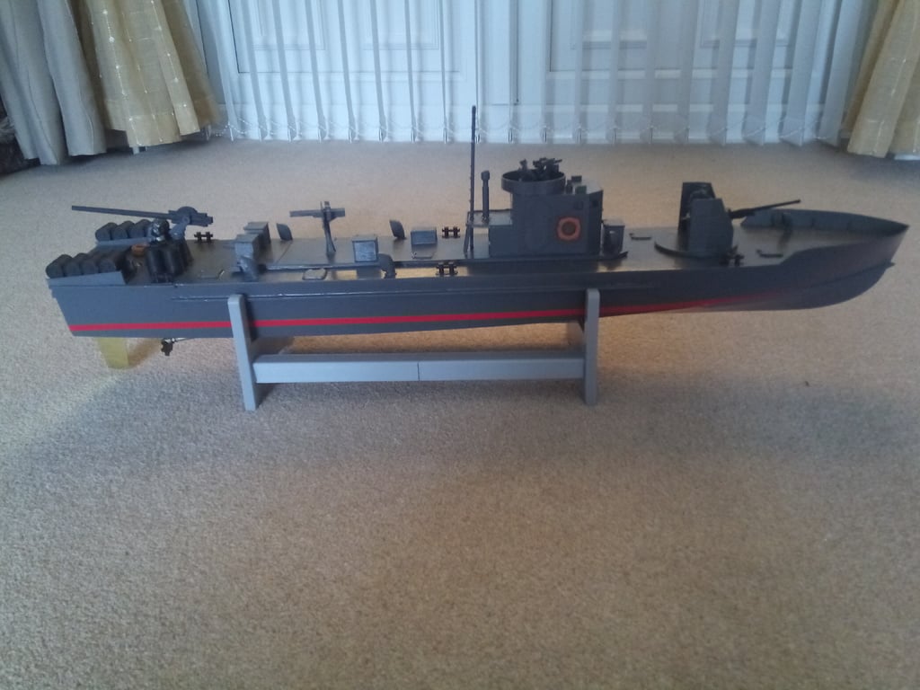 rc model boat stand