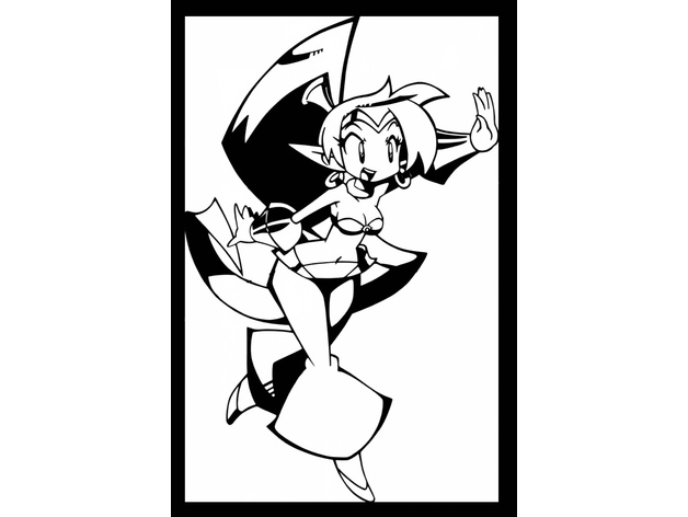 Shantae Stencil
