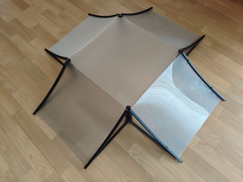 Losi Micro B Ramp system utilizing Floor Protection Mats - for general use of 1/24 scale micro RC cars (or smaller)