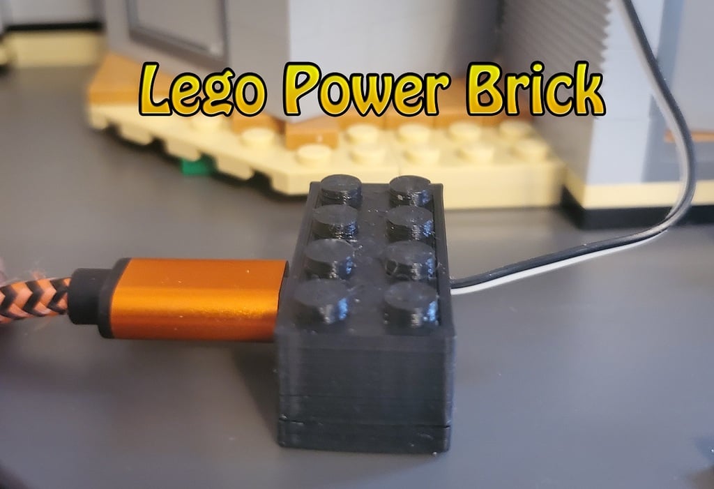 Lego Power Brick (micro USB power for lego mods)
